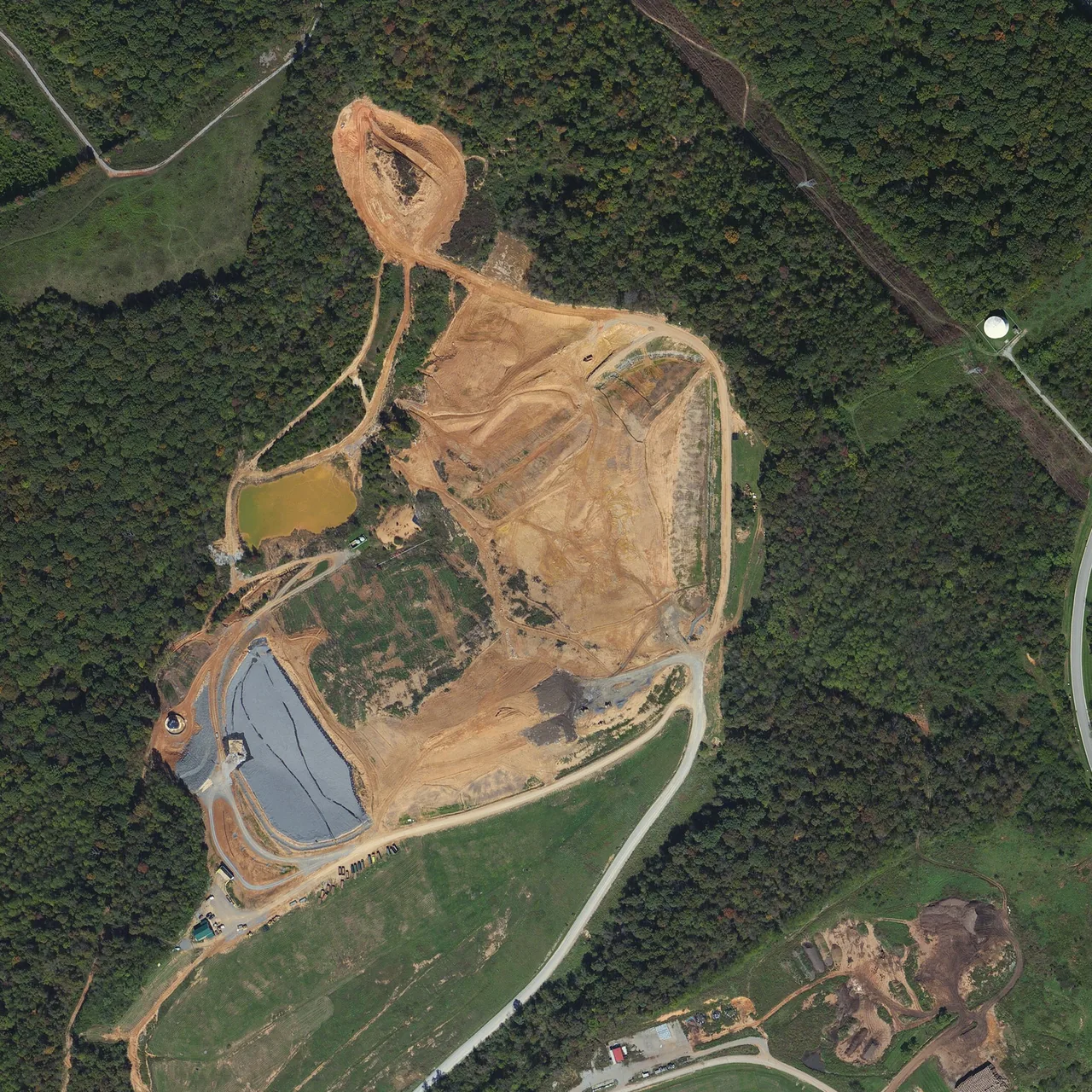 The site photographed on March 12, 2011.