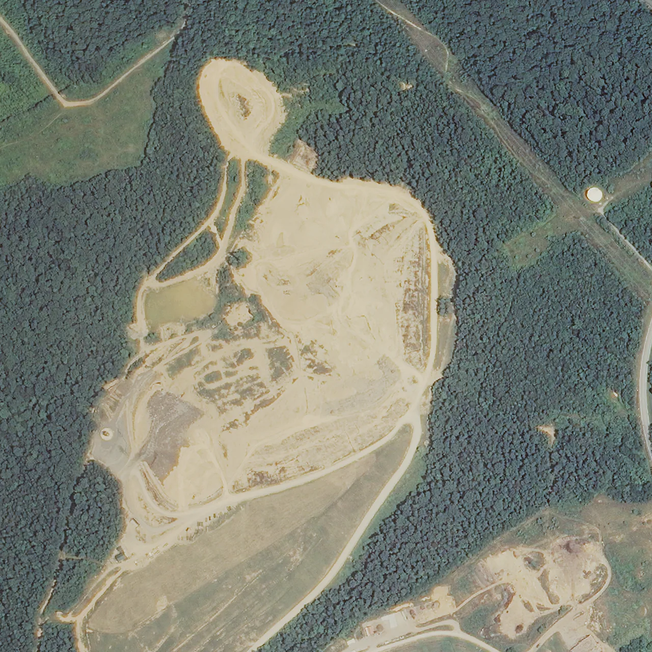 The site photographed on May 27, 2012.