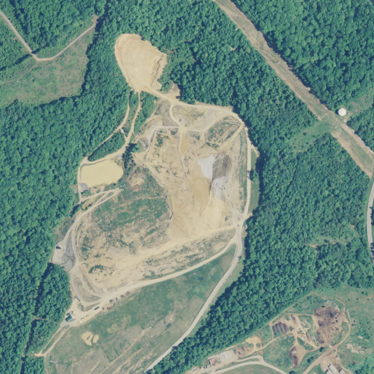 The site photographed on May 3, 2014.