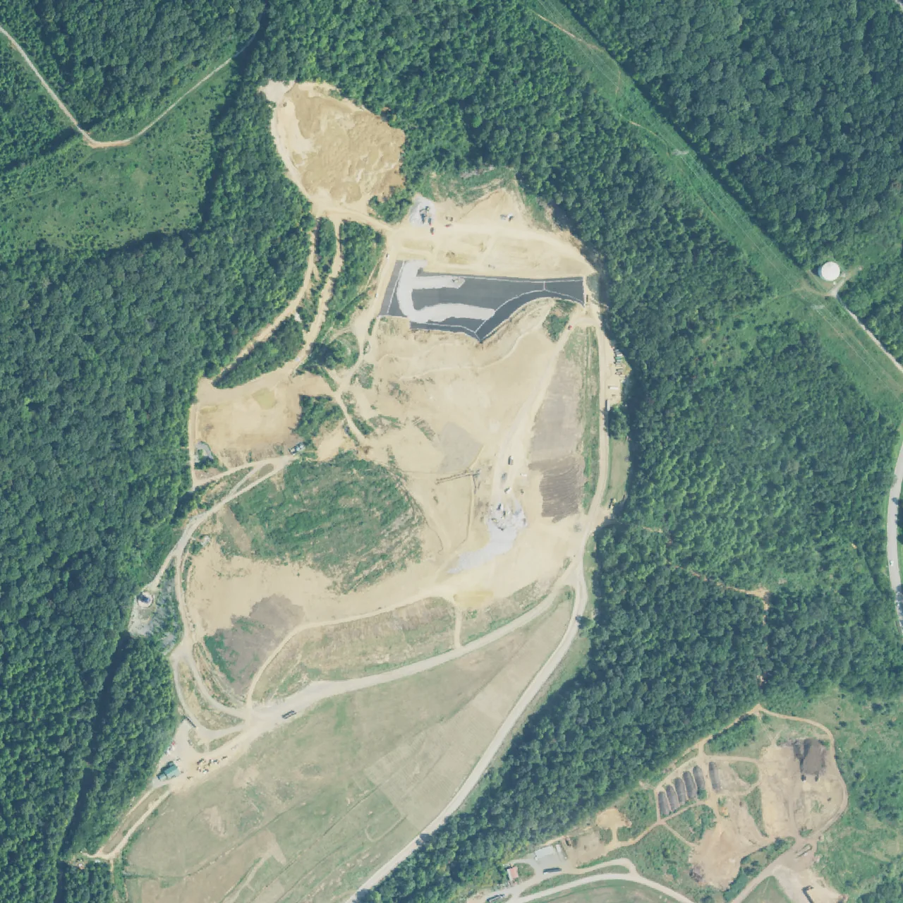 The site photographed on May 15, 2016.