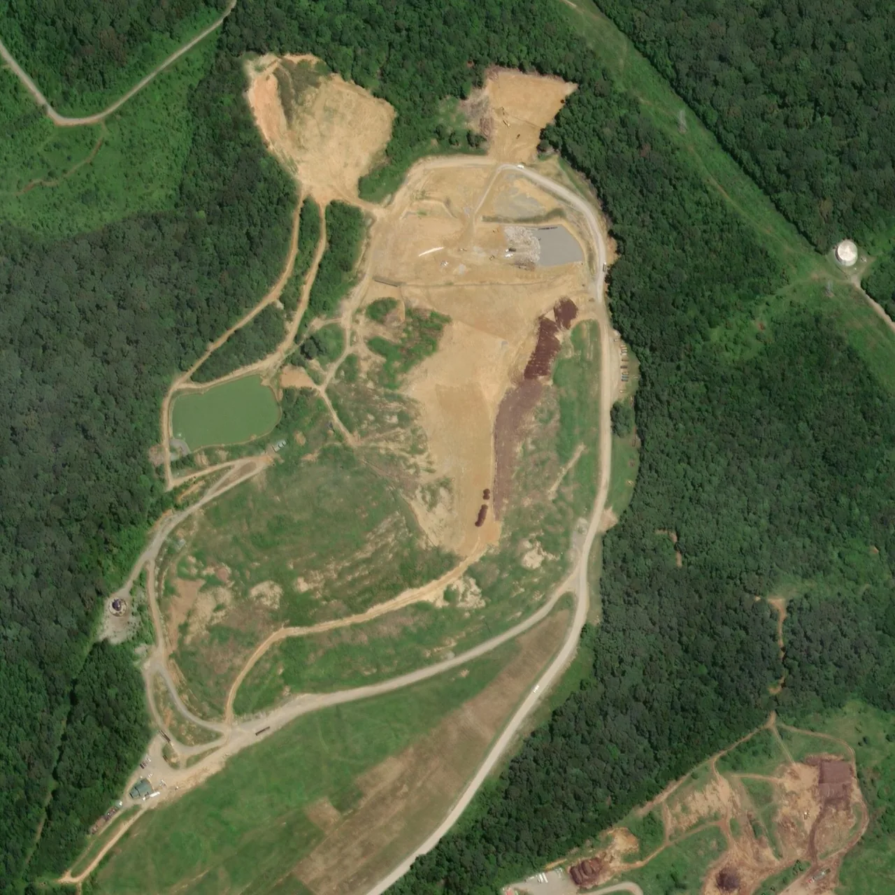 The site photographed on July 18, 2018.