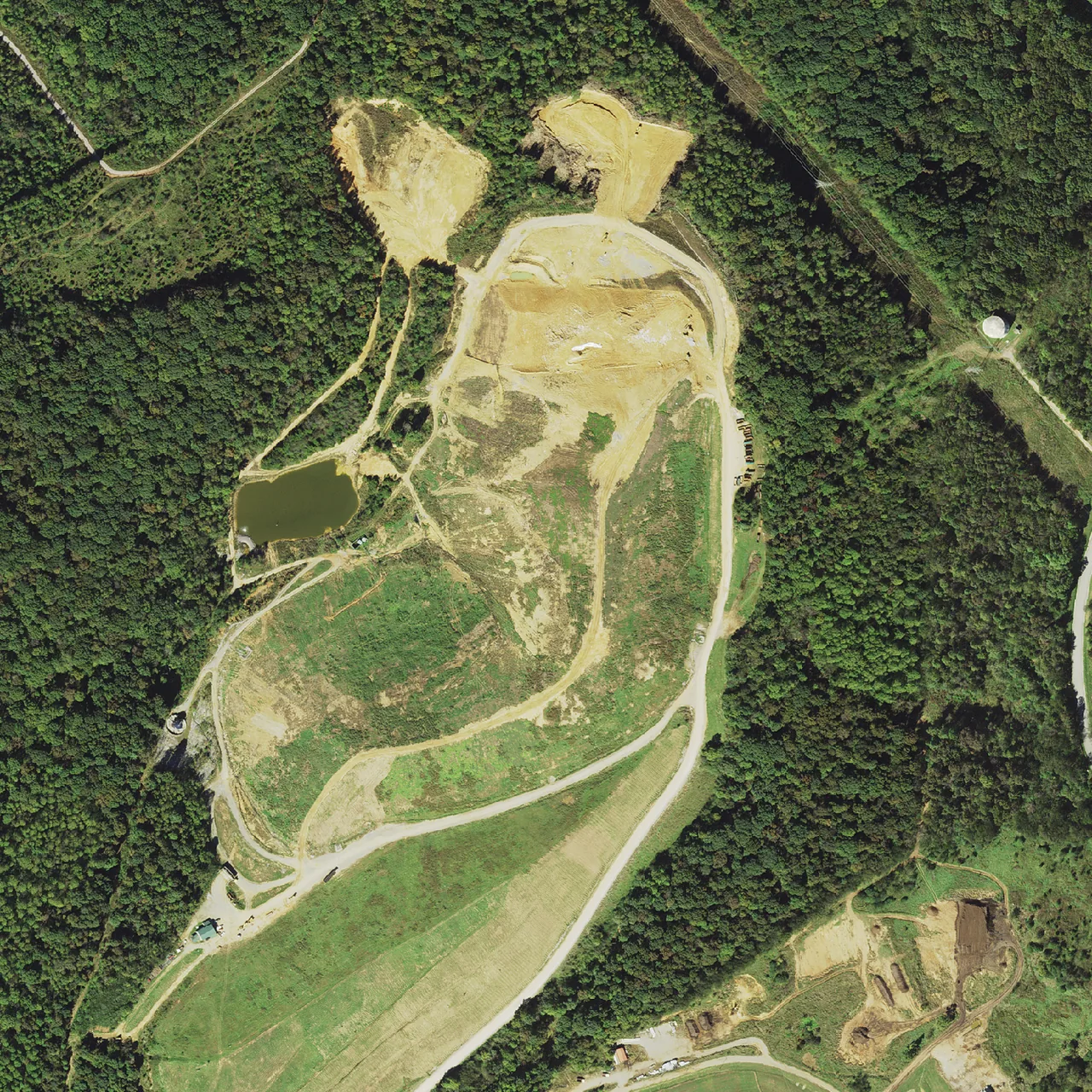 The site photographed on October 21, 2018.
