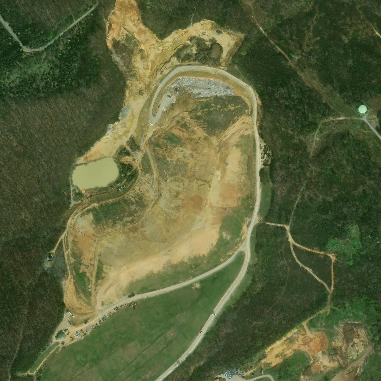 The site photographed on March 11, 2023.